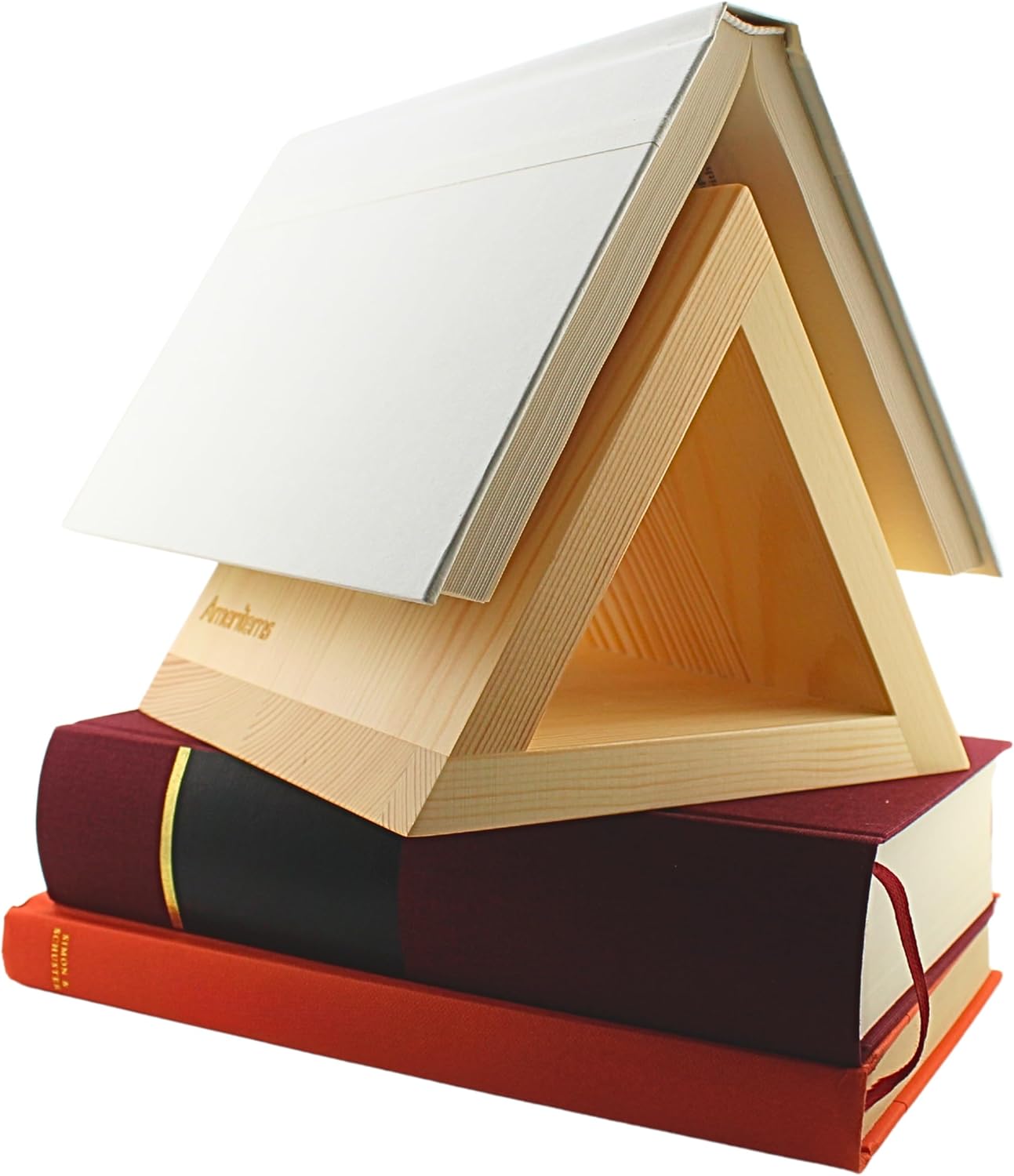 Triangle Book Stand – Page Holder for Reading and Book Lovers Gifts