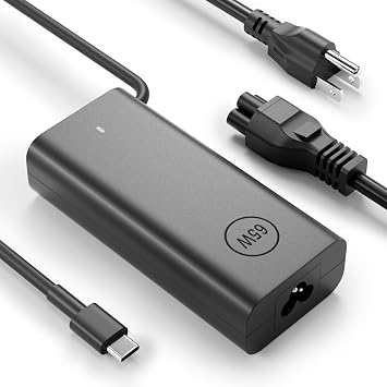 65W USB C Laptop Charger Compatible with Dell inspiron 14 16 2 in 1 7430 7420 5630 5625 5620 7620 7635 P172G P161G and Latitude 5420 5520 7420 7430 7480 7490