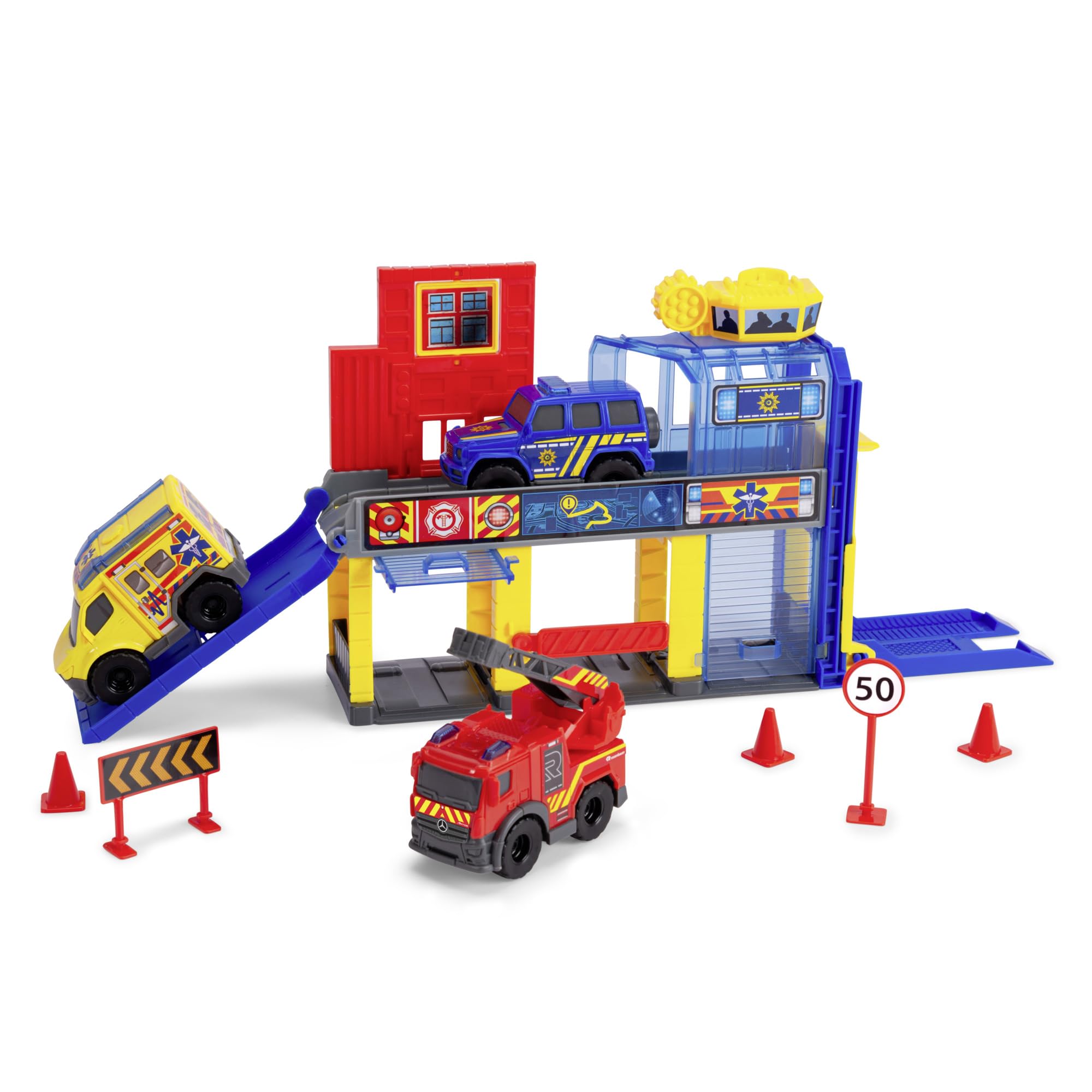 Amazon.co.jp: Dickie Toys 203713017 SOSミニレスキューステーション