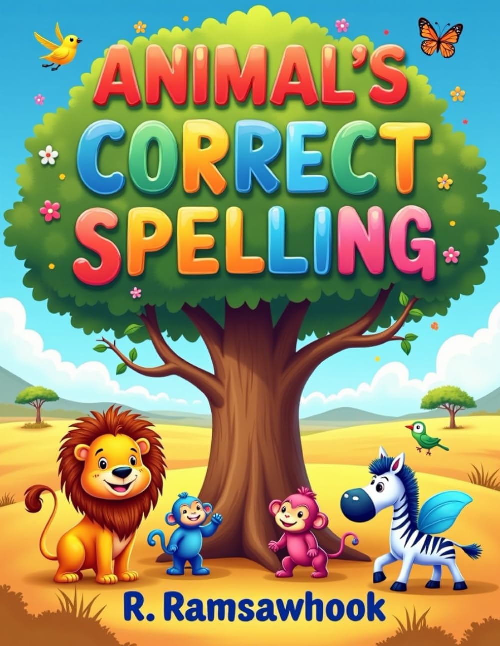 Animal's Correct Spelling for Children