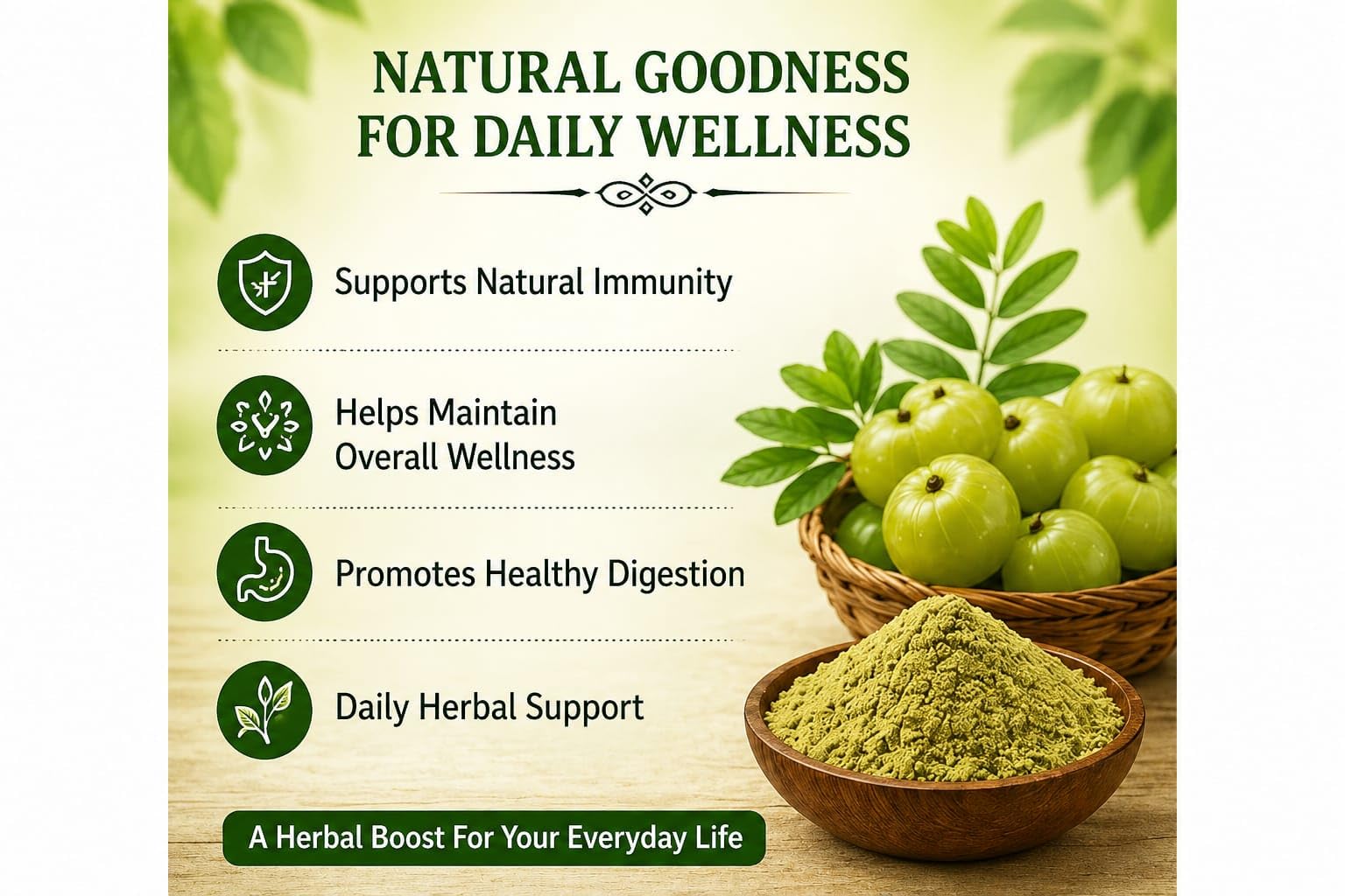 Amla Powder, 100% Natural Herbal, Rich in Vitamin C, Supports Hair, Skin and Immunity, 100 g — Amazon image 5