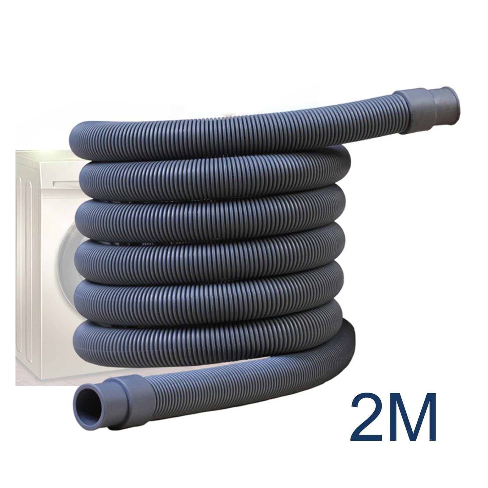 Sostituzione Del Tubo Di Scarico, Tubo Di Espulsione Del Tubo Flessibile Di Scarico Della Lavatrice For Accessori Interni(200cm)