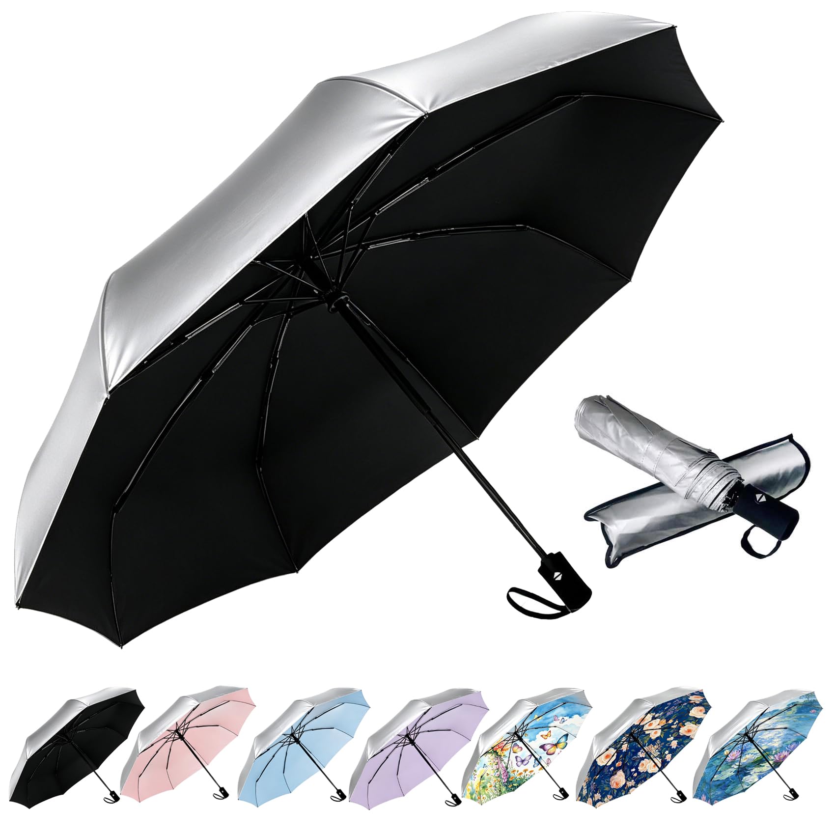 SIEPASA Compact Travel Umbrella