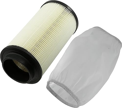Caltric Filtro de aire con funda de aire de entrada de prefiltro compatible con Polaris Scrambler 500 4x4 1999-2012  2x4 2001-2002