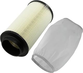 Caltric Air Filter with Prefilter Intake Air Sleeve Compatible with Polaris Sportsman 500 2000-2013