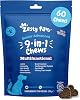 Zesty Paws 9 in 1 Multivitamins for Senior Dogs | Supports Joints, Skin, Eyes, Brain Function, Immune System, Urinary Tract, Heart & Gut Health| Vitamin A, B & C, Folic Acid, Biotin | 60 Chews