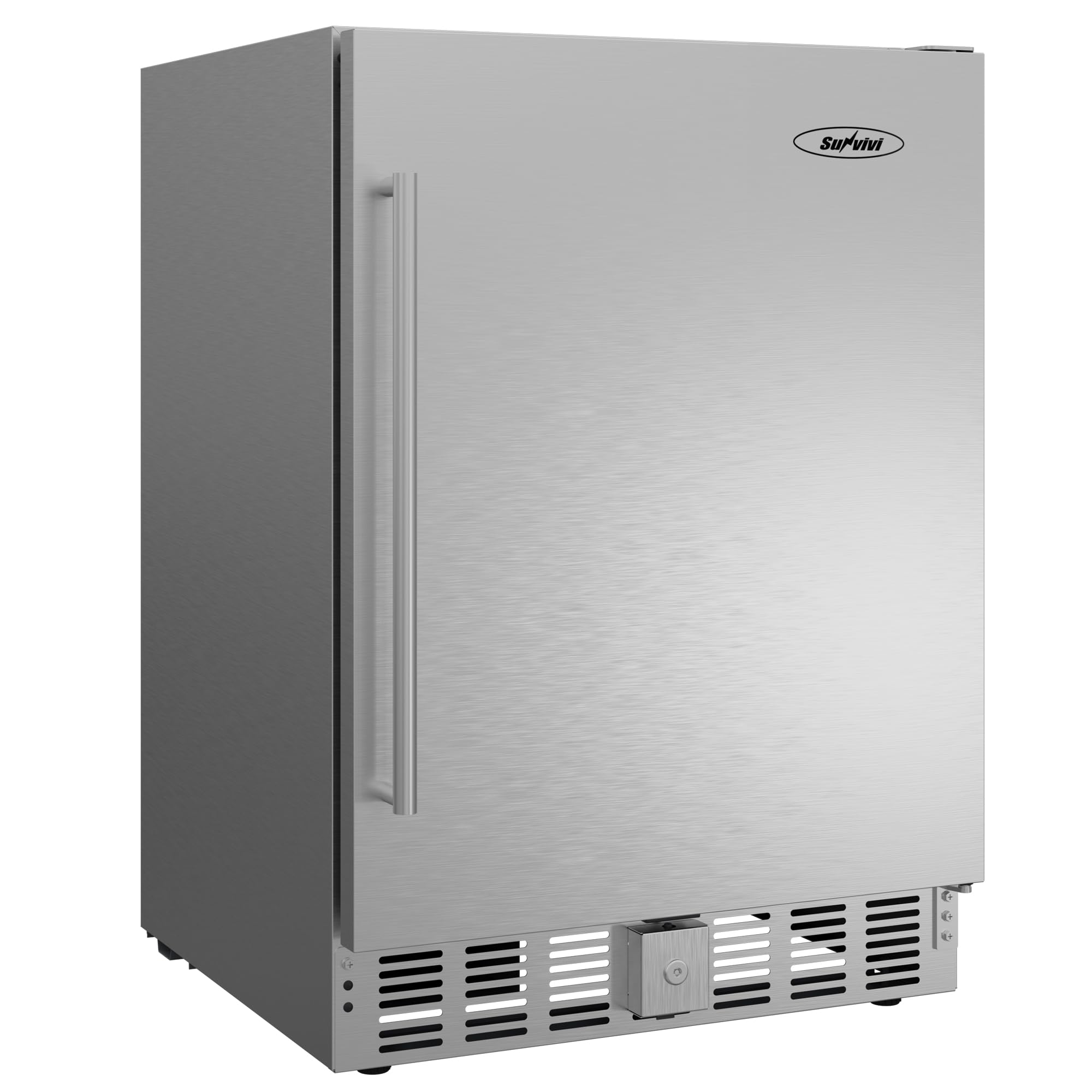 SUNVIVIPRO ZFR001SL 5 cu ft Beverage Cooler Silver