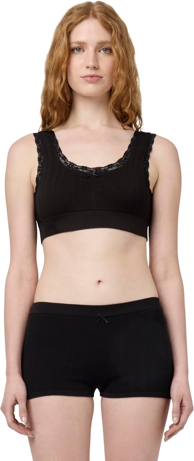Florence by Mills Women's Villa Collection Pointelle Bralette - Image 2
