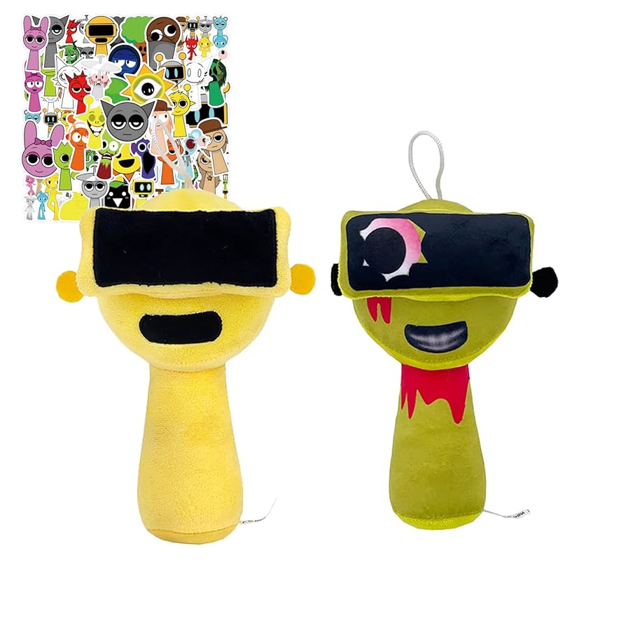 ウィキッド　マスコット　ぬいぐるみ　全6種セット　ステッカー付き K120671_01.webp
