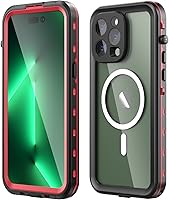 Vista 1 de Funda impermeable para iPhone 14 Pro Max, IP68 impermeable con protector de pantalla integrado, carcasa resistente y pesada para iPhone 14 Pro Max