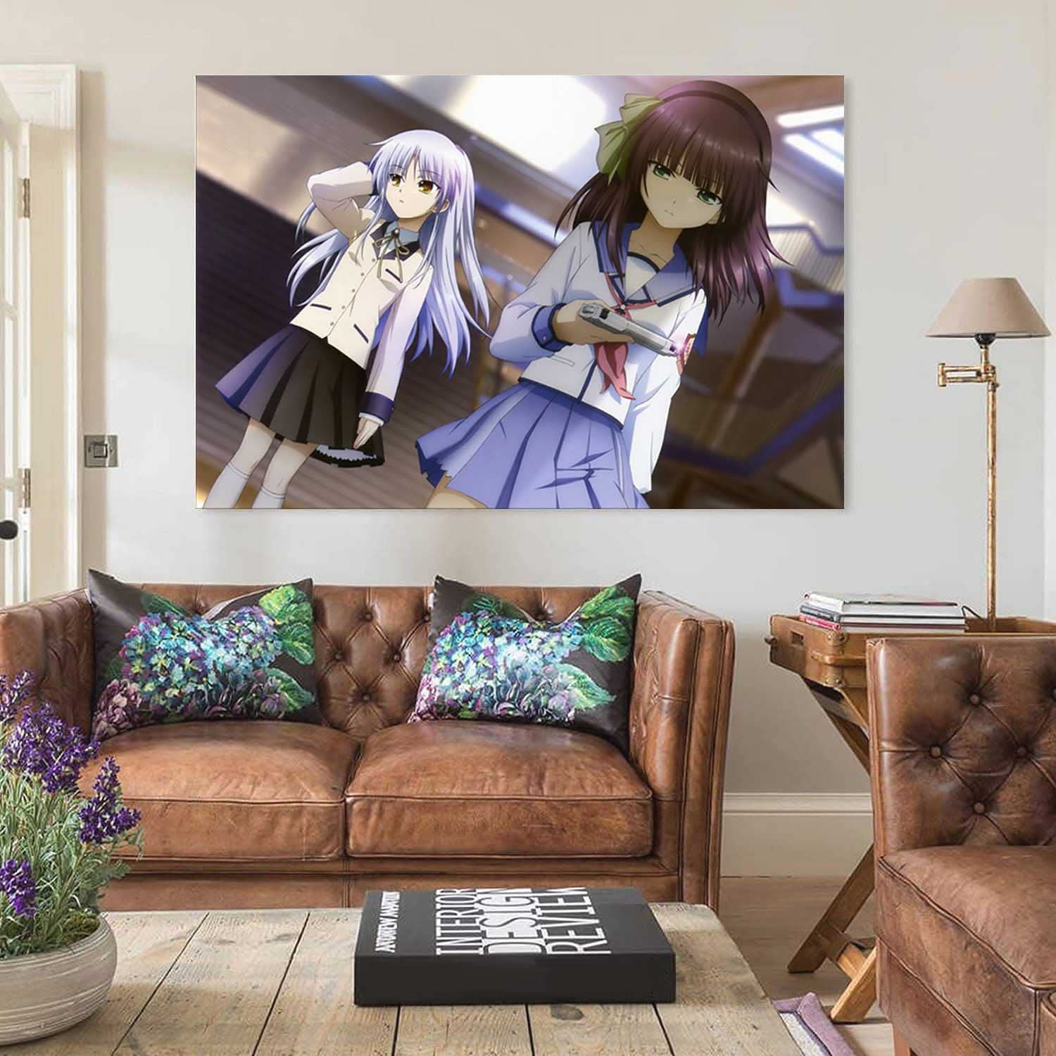 Amazon.com: Anime Angel Beats Yuri Tachibana Kanade Poster Canvas 