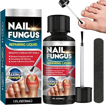 Extra Strong Fungal Nail Treatment for Toenails & Fingernails Formula Extra Strong Antifungal, Repair & Renew Thick, Damaged Nails, Strengthen & Fix Fungal Nails to Restore Healthy Nails, 30 ml