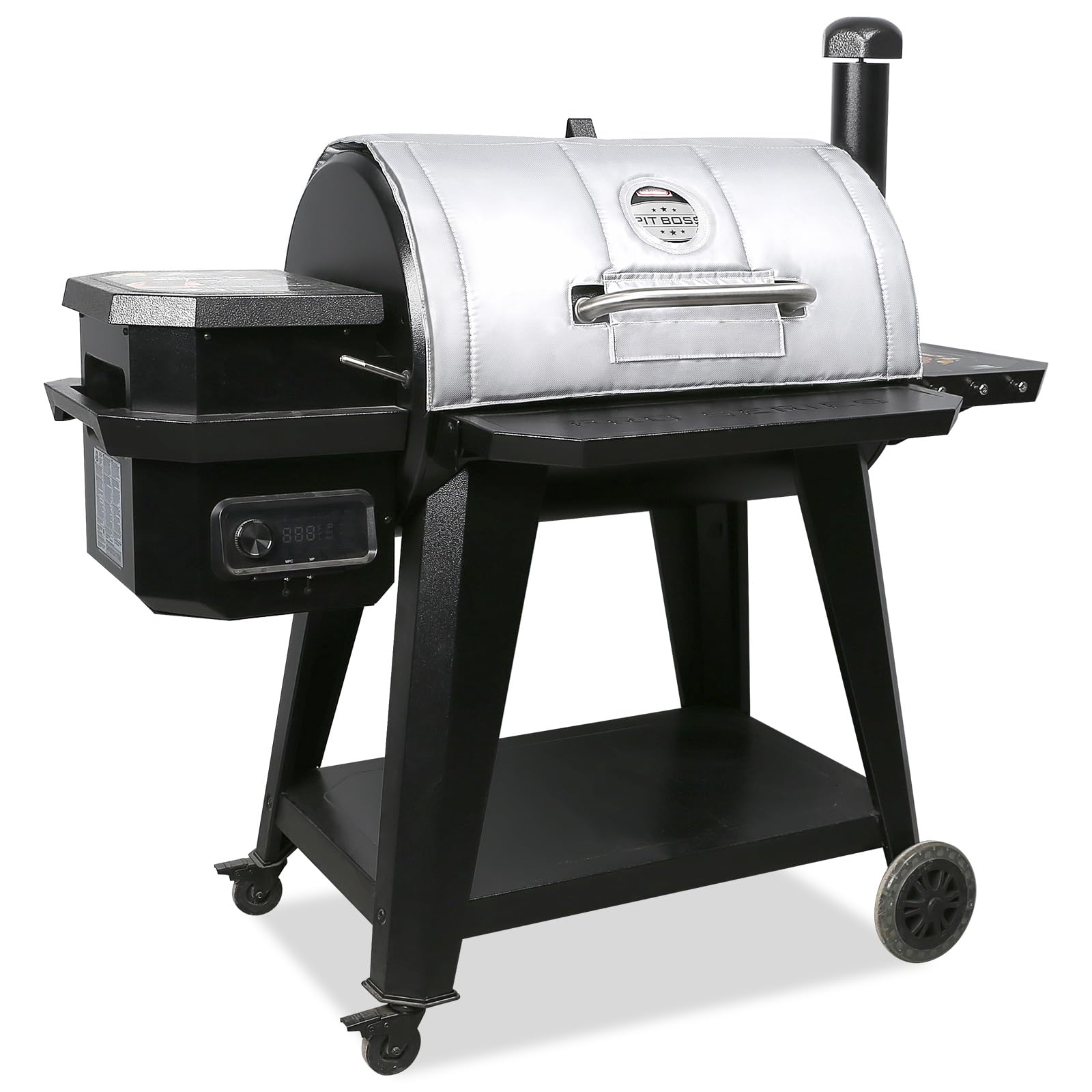 QuliMetal Grill Thermal Insulated Blanket for Pit Boss 800, Pro 820 and Pro 850 Series Wood Pellet Grills, Insulation Blanket for Pit Boss 67342, 820FB, 820S, 820SC, Smoker Blanket for Winter Cooking