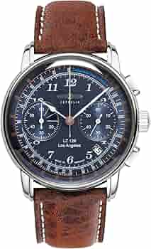 Zeppelin Lz126 Los Angeles Analog Blue Dial Men's Watch-76143