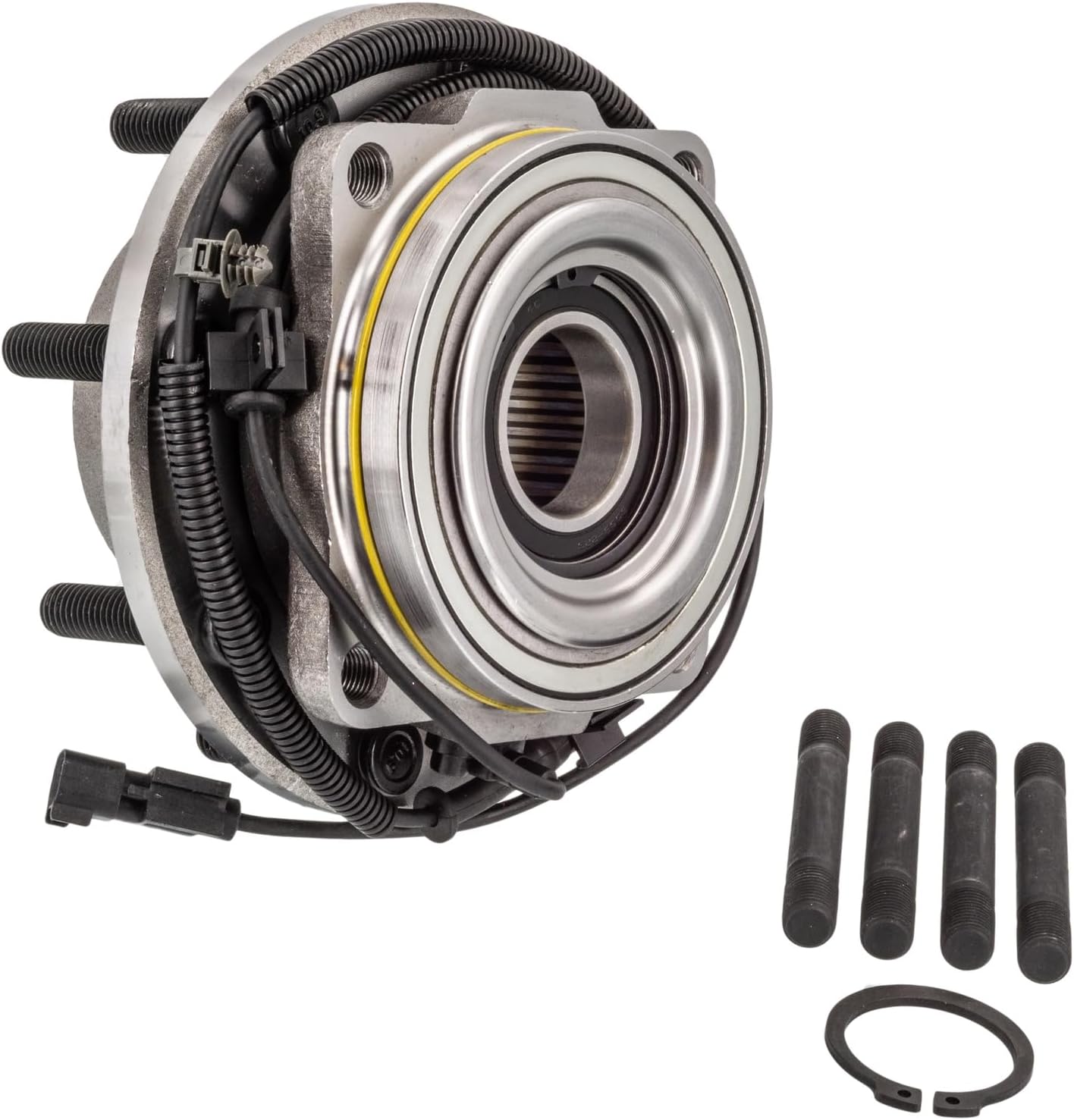 Rareelectrical Oem Grade Front Wheel Hub Bearing Assembly Compatible With 2011-2016 Ford F-250 Super Duty 4Wd Front F-350 Front 4Wd 8-Lug Abs Dc3z1104e Bc3z1104g 515134 32-Spline New Sealed Unit