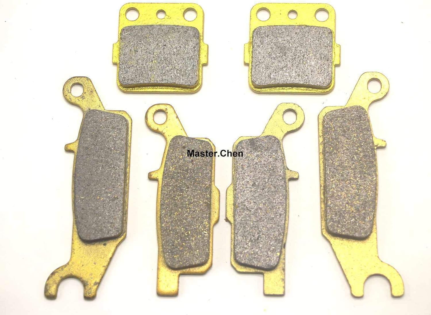 Front Rear Brake Pads Brakes for Yamaha Raptor 250 YFM250R RX/RY/RZ/RA/RB/RD 2008-2013 FA443F FA444F FA084R MC0484