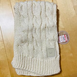 紙タグ付 しまむら tal.by yumi. ケーブル編みマフラー