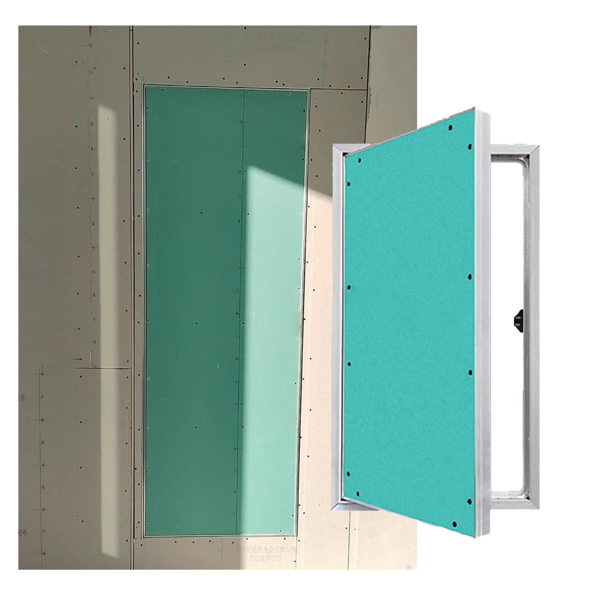 Panneau d'accès encastré à peindre 45x65 cm pour cloison et plafond