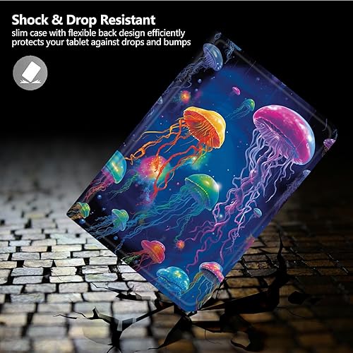 Miniatura 11 de Funda protectora delgada de piel sintética para Samsung Galaxy Tab A8 de 10.5 pulgadas modelo 2022 [SM-X200/X205/X207], funda protectora delgada