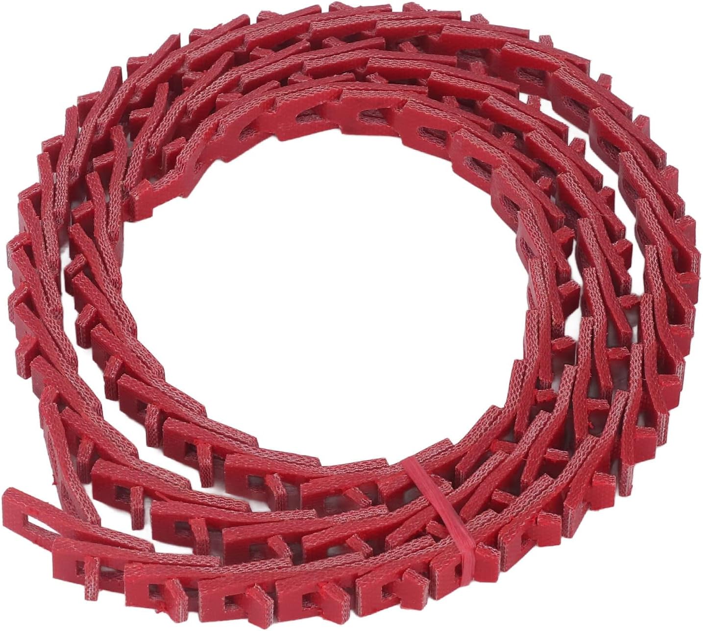 Power Twist V Belt, High Strength 1/2-Inch x 4 Feet A Type Adjustable Link V Belt Not Easy to Break, PU Link Belt Accessory for Lathes, Drill Press, Table Saws, Woodworking Tools
