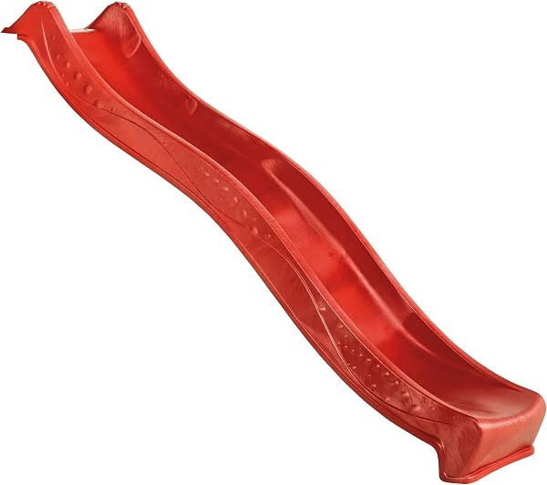 AVANTI TRENDSTORE - Ulvo - Scivolo in plastica Sintetica Disponibile in Vari Colori Diversi. Dimensioni LL219,5x48,4 cm (Rosso) - 1