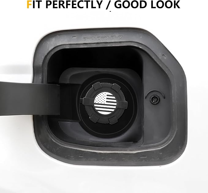 Tapa de gasolina sin tapa con cable antipérdida 2.375" miniatura 7