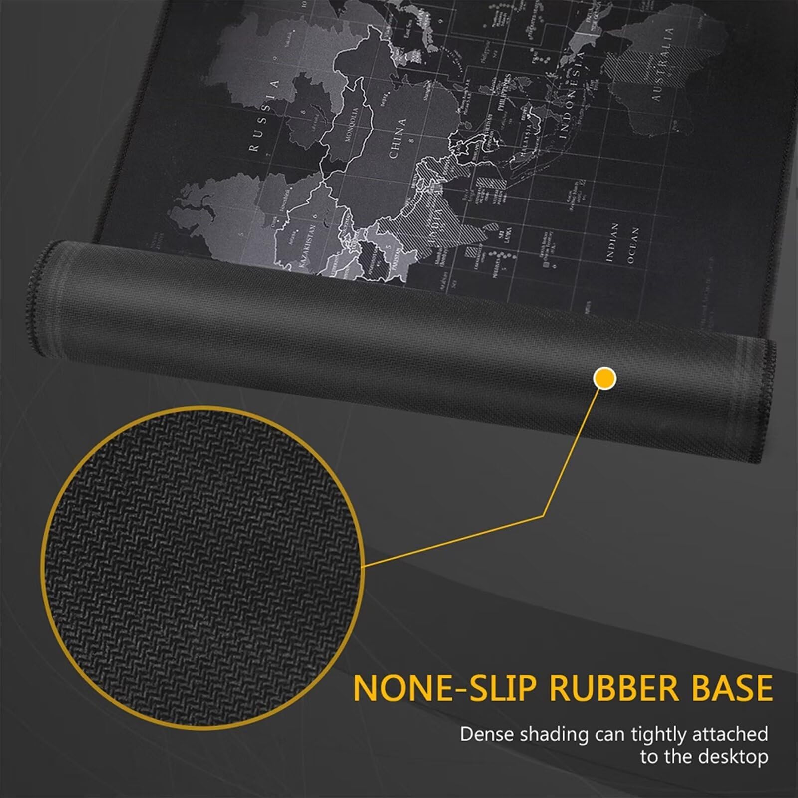 Alfombrilla Ratón XXL 1200x600x2mm Mouse Pad Grande Gaming,Alfombrilla Antideslizante,Tapete Escritorio con Bordes Cosidos,Alfombrilla Ratón para Jugadores, PC, Oficina, Bosque de Dibujos Animados