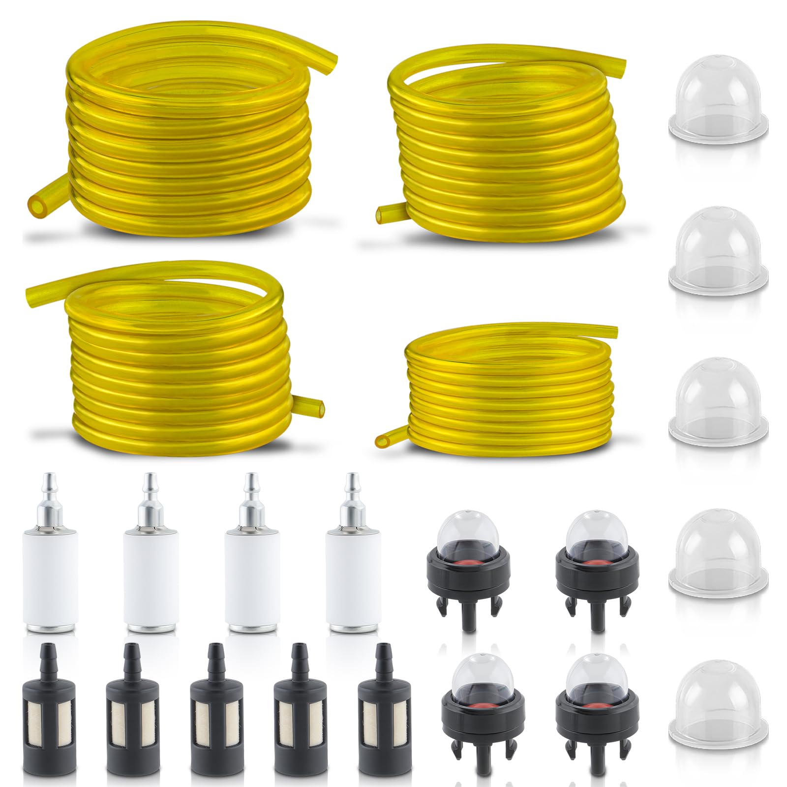 Amazon.com: GoaMotors 4 Sizes 16 Feet Fuel Line Hose Fit for Zama