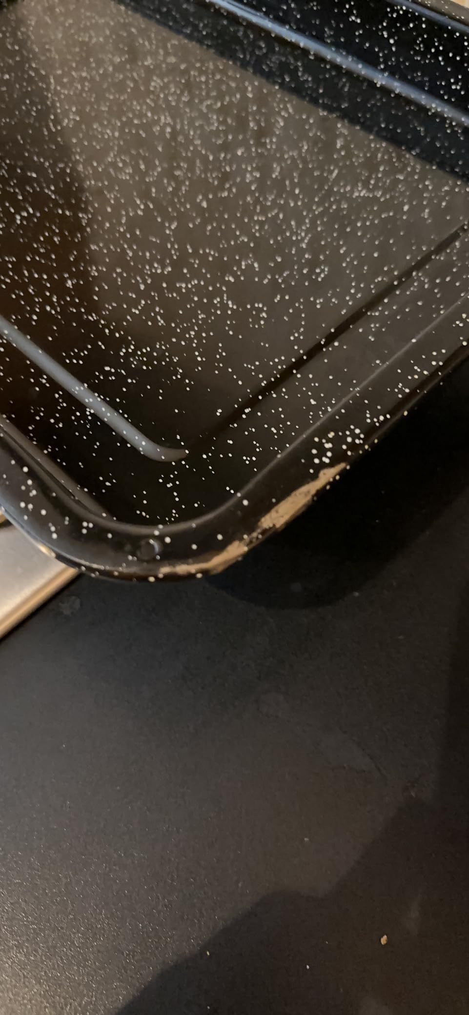 Large Vitreous Enamel Grill Pan Universal for all makes and models of