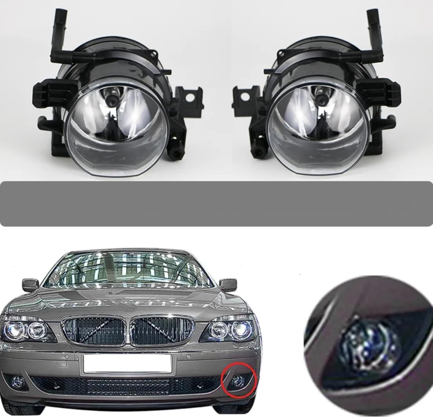 Compatible With 335i For Base Sedan For 4-Door 2007 2008 【デイタイムランニングライトフロントバンパーライト】 2009