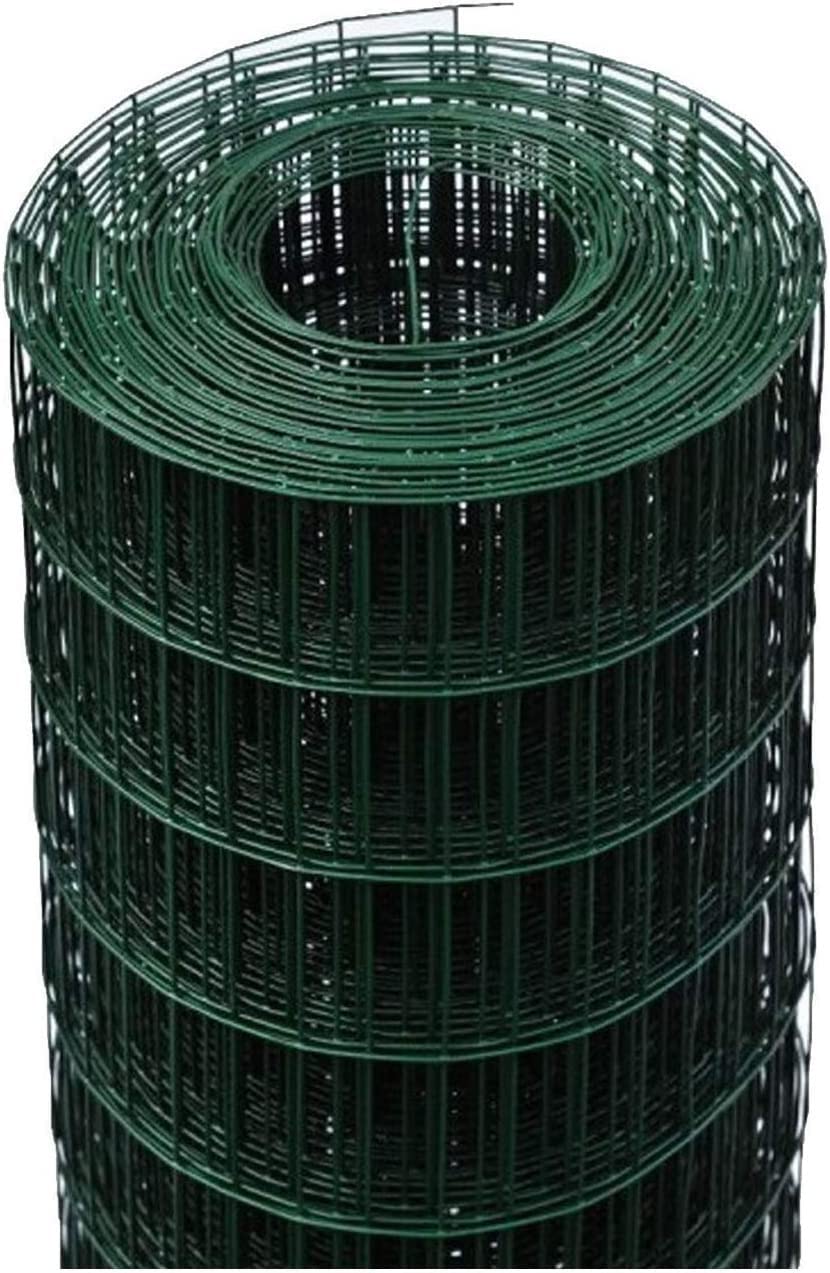MARRA EDILE ROTOLO 25 m RETE METALLICA ZINCATA PLASTIFICATA ELETTROSALDATA PER RECINZIONE 175 CM MAGLIA 50X75 MM