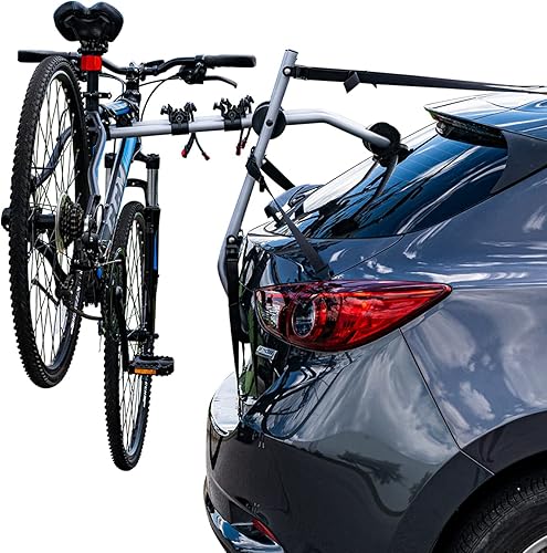 Miniatura 2 de DK2 - Portabicicletas para 3 bicicletas | BCR190 | Resistencia a temperaturas extremas, aluminio UV | 81 lb Capacidad de transporte | 27.7 x 12.7 x