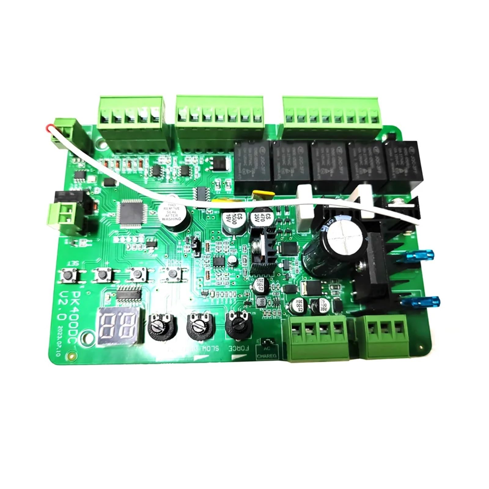 Placa de control for abridor de puerta batiente con motor de 24 V CC, placa de control, placa de circuito impreso de repuesto, placa de control for abridores de puerta automáticos eléctricos para fábr