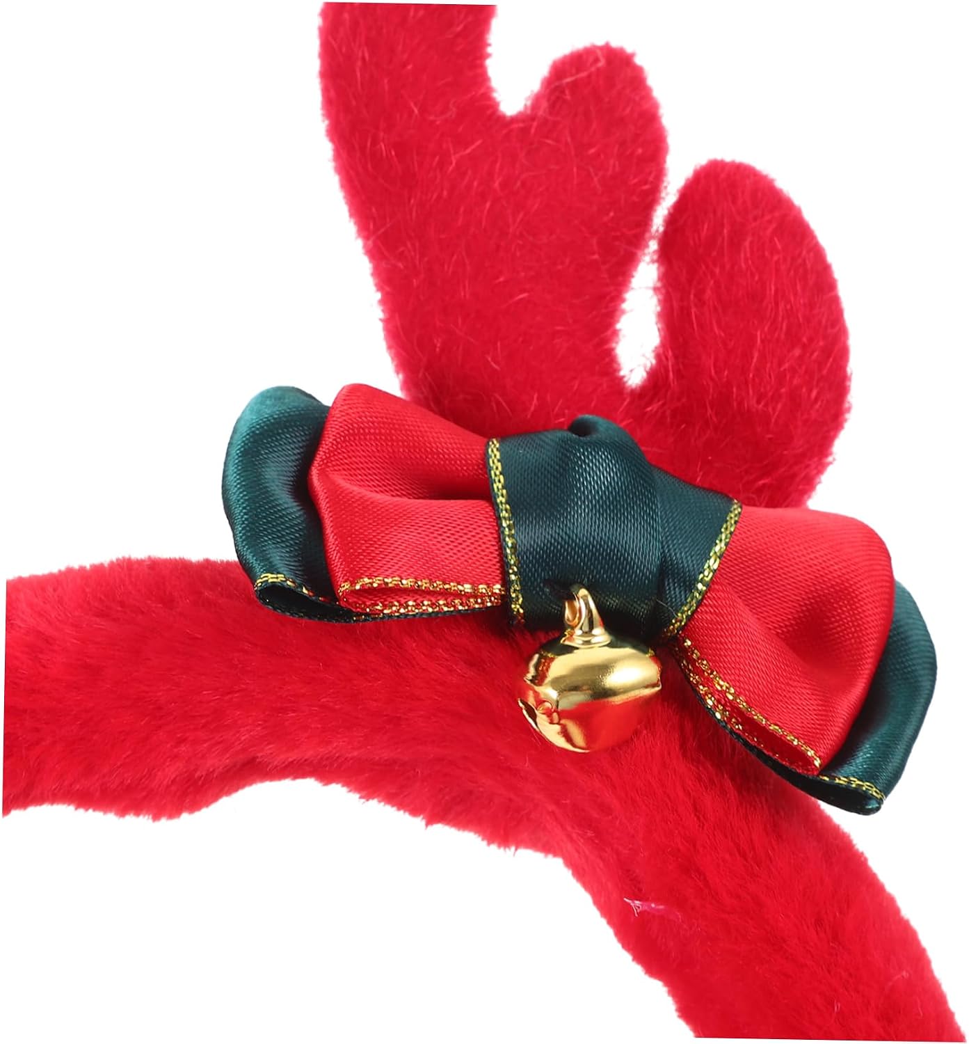 CALLARON Winter Warm Christmas Elk Fur Ear Warmer Elk Ear Warmers Fluffy Ear Protector Warm Earmuff Antler