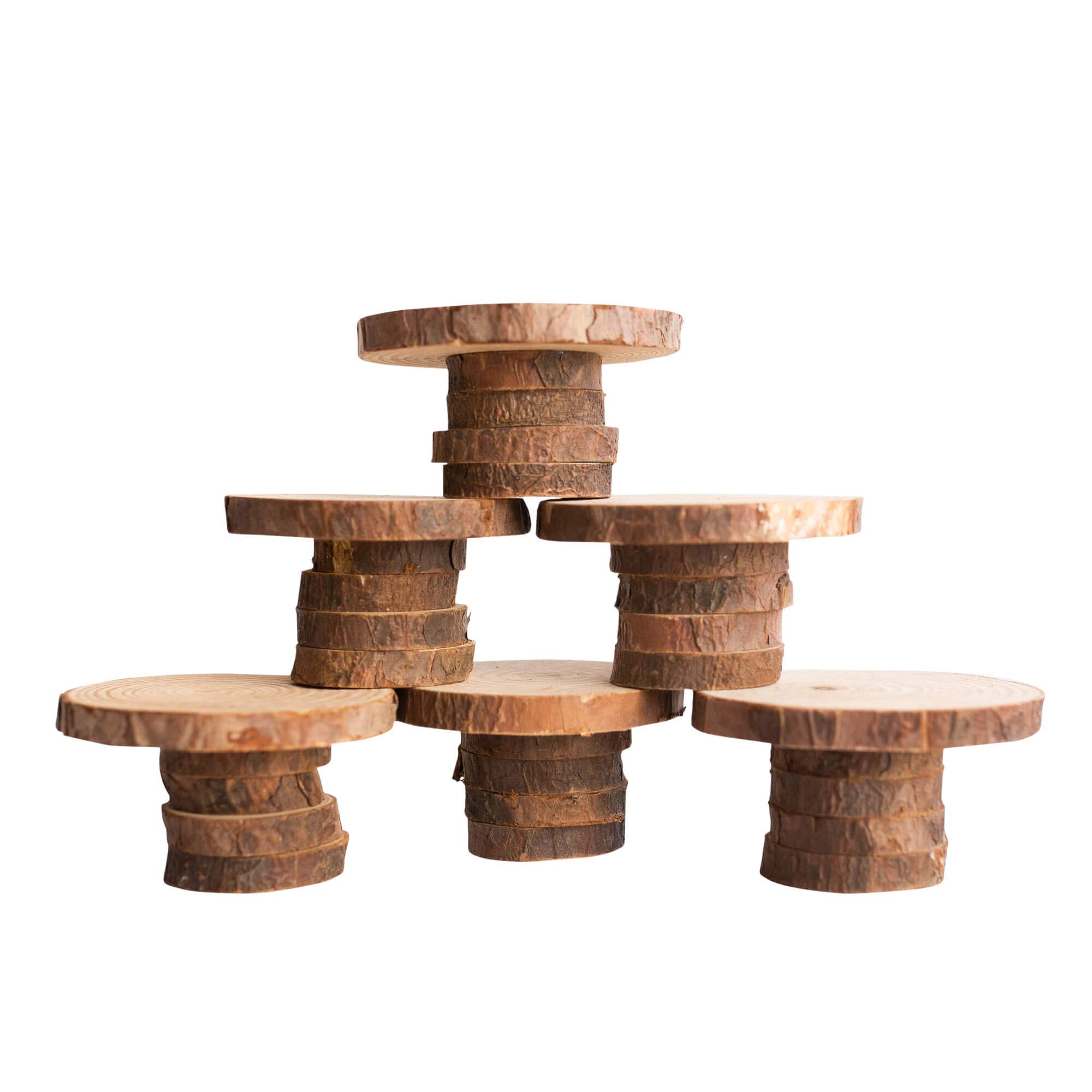 Buy 6 Dessert Stands Woodland Baby Shower Rustic Wedding Decor