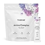 THORNE - Amino Complex - Clinically-Validated EAA and BCAA Powder for Pre or Post-Workout - Promotes Lean Muscle Mass & Exercise Recovery* - NSF Certified for Sport - 30 Servings - 8.15 Oz - Berry