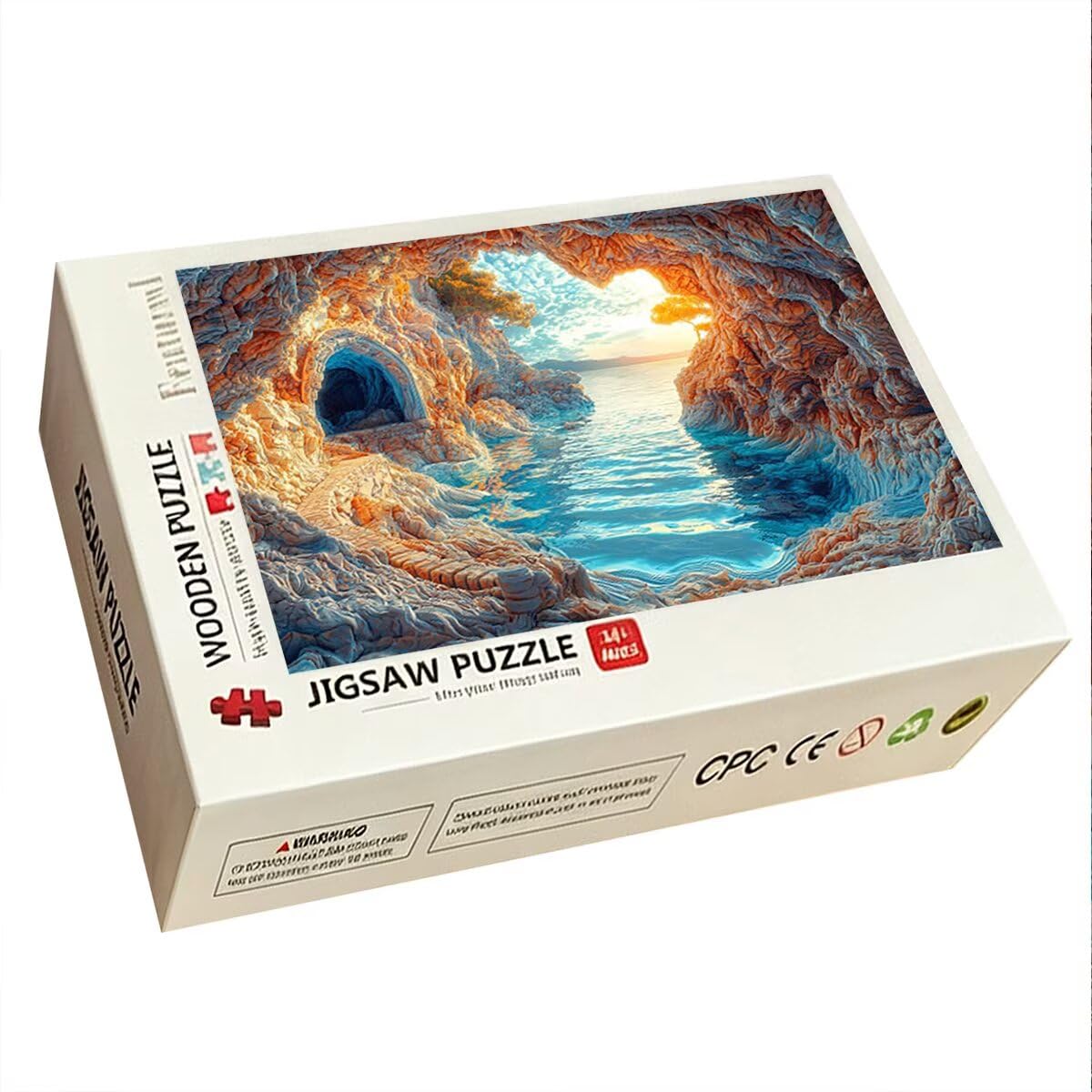 Puzzle 1000 Pezzi, Puzzle Tramonto, Legno Pezzi, Regalo Donna Uomo -11936