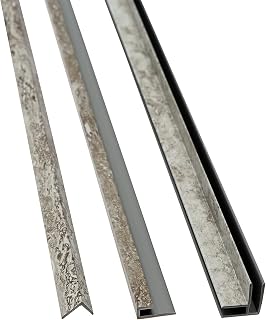 Palisade 94 in. Vinyl Trim Kit in Grecian Earth - Professional Finishing Trims for Wall Tiles & Planks