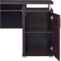 Vista 11 de Escritorio para computadora, Madera, Marrón