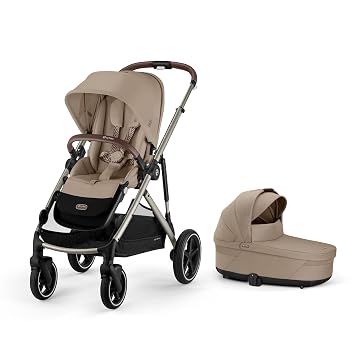 عربة أطفال Cybex Gazelle S + سرير أطفال - بيج لوزي