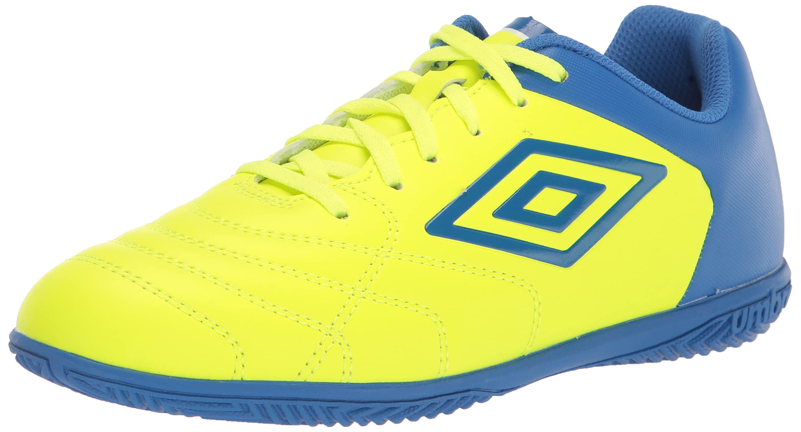 umbro Mens Classico Xi Ic Indoor Soccer Shoe, Yellow/Blue, 9.5-picture-53