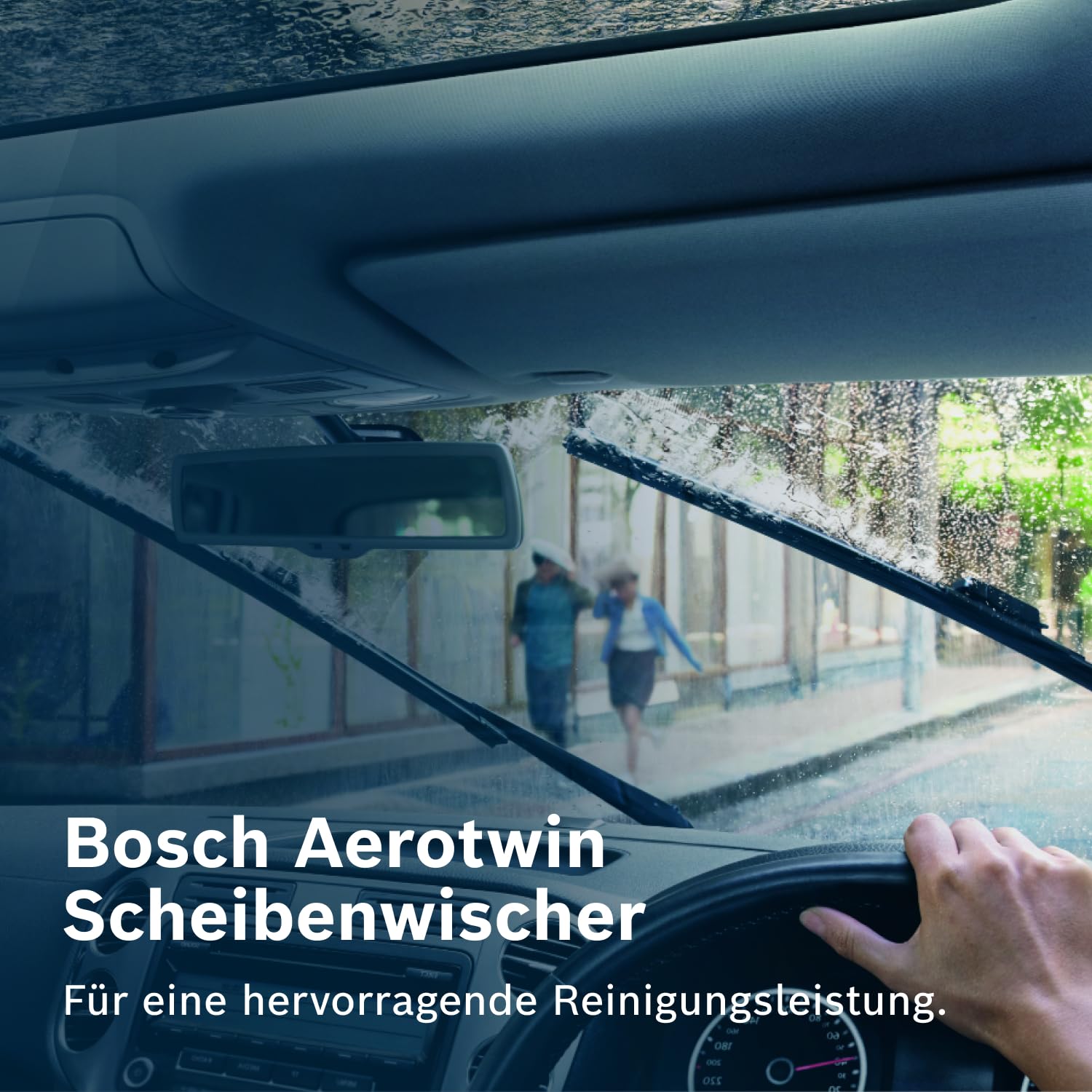 1x Set (2 Stück) BOSCH Aerotwin A865S Scheibenwischer vorne