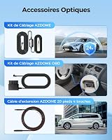 AZDOME GS63H Pro 4K/2.5K Autós Menetrögzítő Kamera GPS-szel és WiFi-vel, Első-Hátsó Kamerával, 64GB SD Kártyával, Éjjellátó Funkcióval, 170° 8