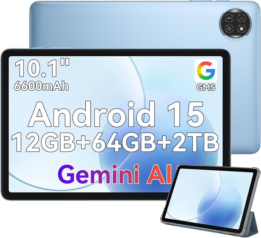 Android15タブレット10.1インチ大画面Blackview Amazon.co.jp: 【Android 15 タブレット 初登場】Blackview