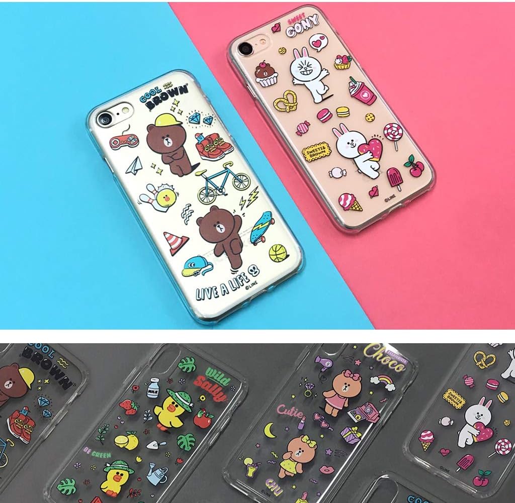 Line Friends iPhone X Case Clear Case My Favorite Things wairudosari- (rainhurenzu maifeibarittosingusu) iPhone Cover [Japanese authorized agent product] KCL – TWS001