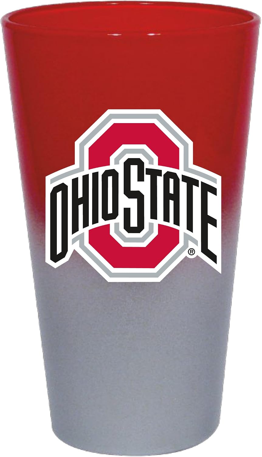 Hunter Company NCAA Chrome Mixing Glass