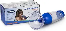 Medicate Espaçador Com Máscara M - 3607Br4 Azul