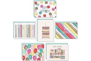 Sweetzer & Orange Watercolor Bulk Birthday Card Kit