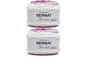 Blanket Perfect Phasing Fuchsia Cake Yarn - Ideal for cozy creations
