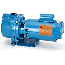 J10S Pump 115/230V 1 HP Single Phase Centrifugal Pump, 60Hz 3500 RPM, for Lawn Garden Agricultural Water, with Cast Iron Housing, Replacement for Goulds J10S Shallow Well Jet Pump, Booster Service